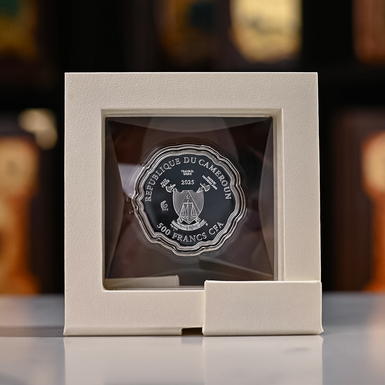 серебряная монета номиналом 500 франков фото 1