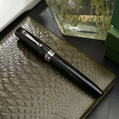 ручка Mole зі смоли, латуні та нержавіючої сталі фото 1