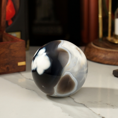 Шар из агата фото