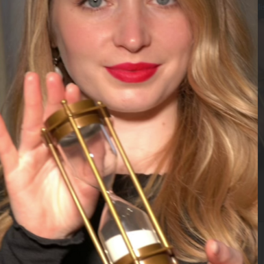 e1_Винтажные песочные часы с компасом "Загадка времени"