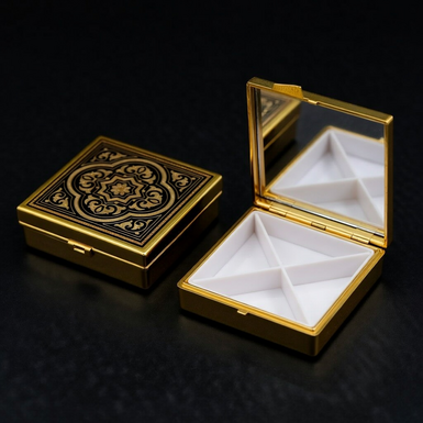 Таблетница Soomy с позолотой от бренда Anframa