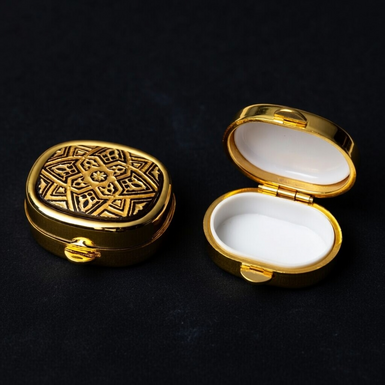 Ocult tablet holder with gold plating from the Anframa brand