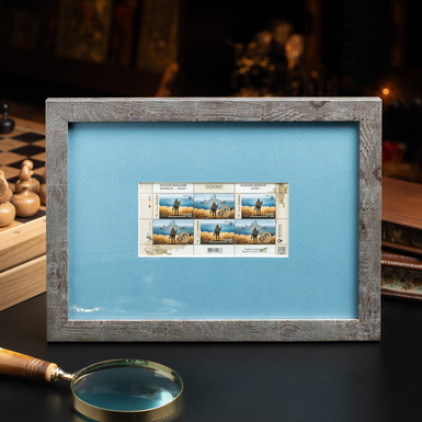 Набір марок «Російський військовий корабель...всьо» (горизонтальний)