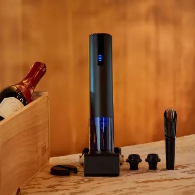 Wine Corkscrew "Electric Blue" by Wine Enthusiast photo