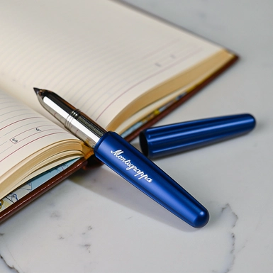 wow video Stainless steel and anodized aluminum marker Cool by Montegrappa