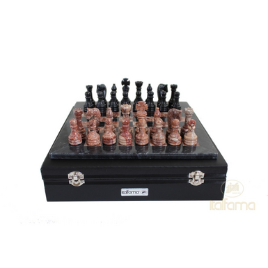 Marble chess set photo