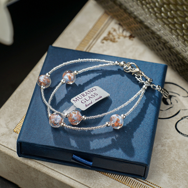 Murano glass bracelet photo
