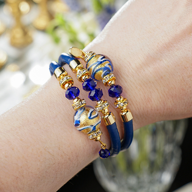 Millefiori bracelet photo