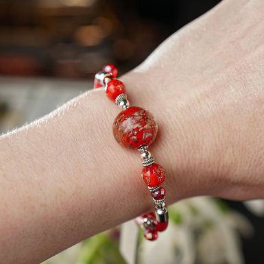 Millefiori bracelet photo