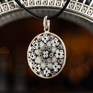Glass pendant photo