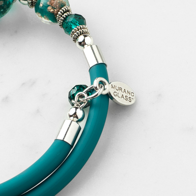 Women's Murano glass bracelet photo