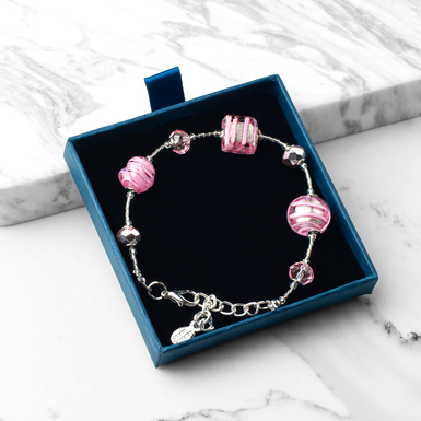 Murano glass bracelet photo
