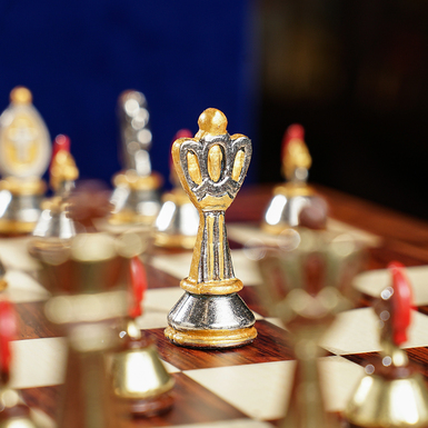 Chess on the board photo