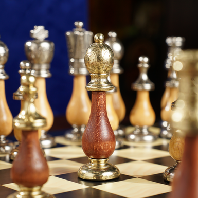 Chess on the board photo