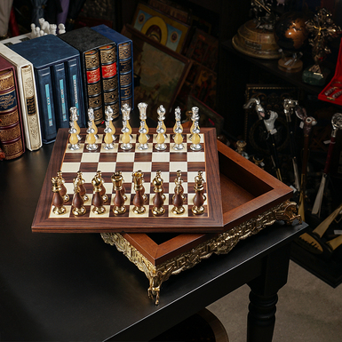 Detailed figures on the board photo
