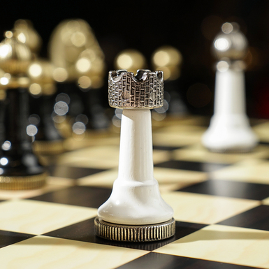 Detailed figures on the board photo