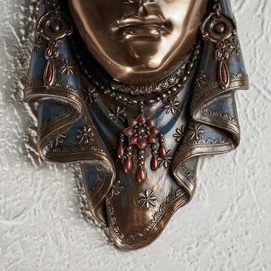 wow video Venetian mask figurine "Turban" handmade by ITALFAMA