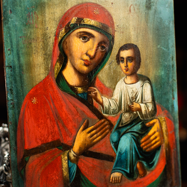ікона у дереві фото