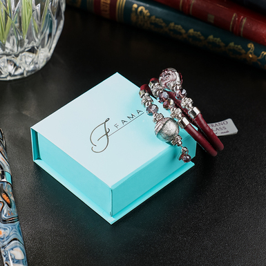 Murano glass bracelet photo