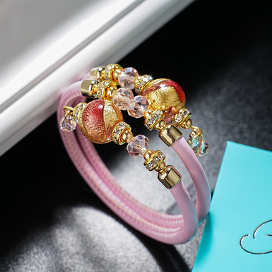 Glass bracelet photo
