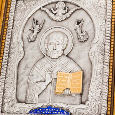 Дерев'яна ікона фото
