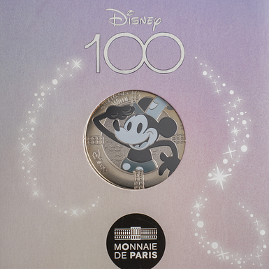 коллекционная мини-монета к столетию Disney фото 1