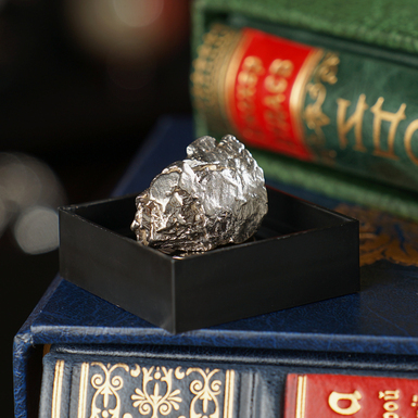 Photo of a meteorite for a collection