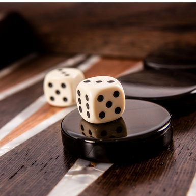 Detailed chess pieces photo