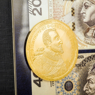 Collage "Money of the World. Poland" photo