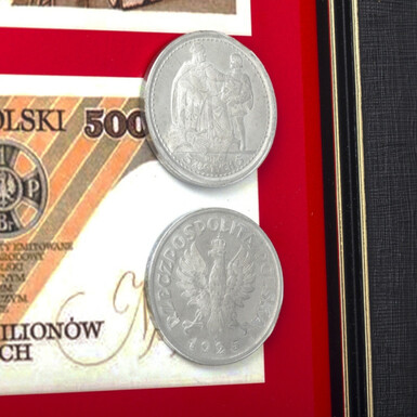 Collage "Money of Poland" photo