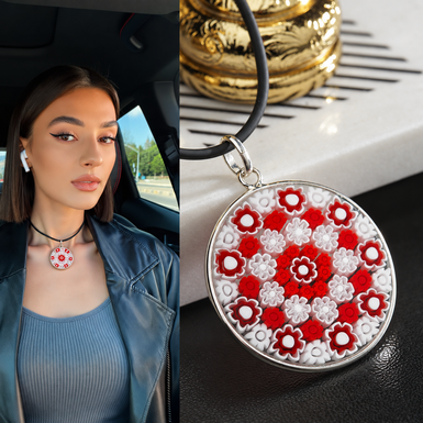 photo of a red decoration for attracting wealth