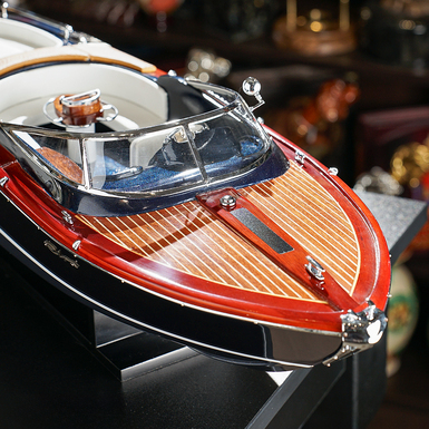 модель моторной яхты RIVA AQUARIVA DARK BLUE фото 1
