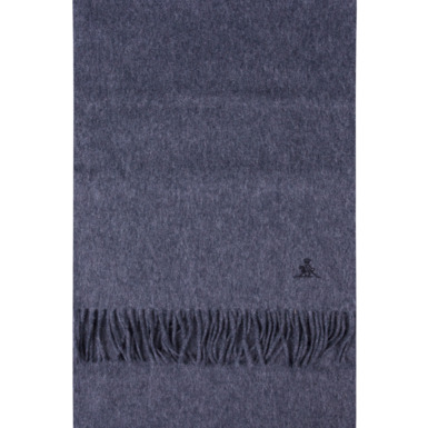 Iron-gray scarf from Scabal