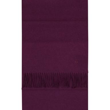 Dark purple scarf from Scabal
