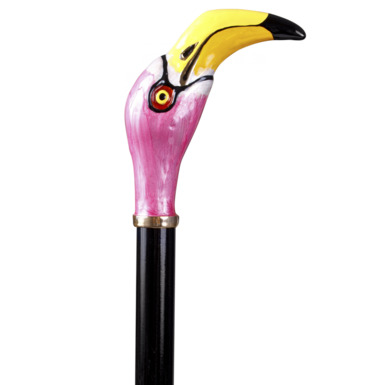 Ручка в форме розового фламинго