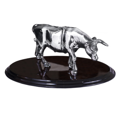 statuette of a bull