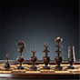 chess made of wood