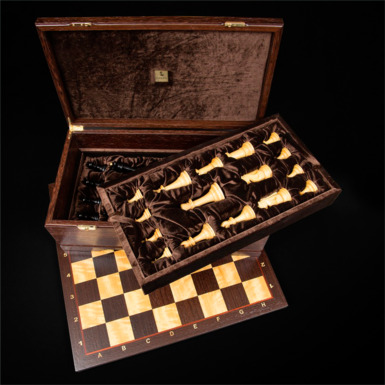 the Staunton chess sets retro