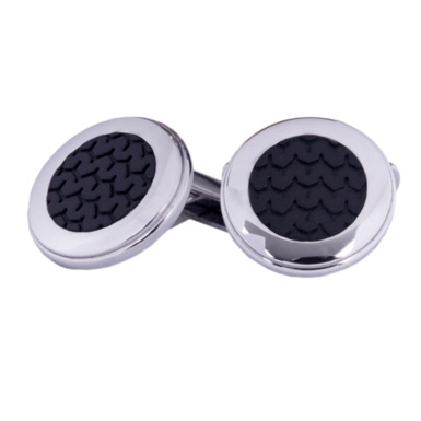 cufflinks with rubber