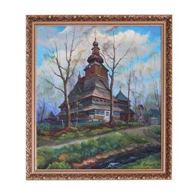 The painting "Pylypetska church" 