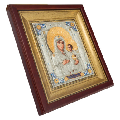 Icon with gilding