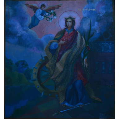 Икона «Святая великомученица Екатерина»