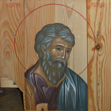 Икона «Святой евангелист Матфей»