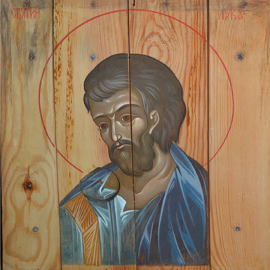 Икона «Святой евангелист Лука»