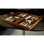 Backgammon from walnut and oak