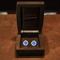 Men's cufflinks from Victor Mayer made from white gold (round) to buy in Ukraine 