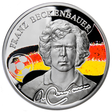 Монета «Франц Беккенбауер»