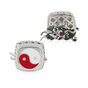 Silver Yin Yang cufflinks from Montegrappa buy in Ukraine