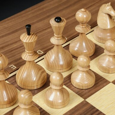 Chess-backgammon-checkers three in one "Everest"