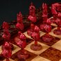 Шахматы «Камелот» из бивня мамонта от Kadun (изготовление на заказ) купить в Украине 